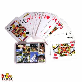 Jeux de cartes - carte suisse