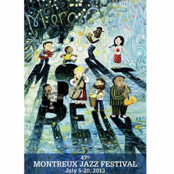 Poster Montreux Jazz festival 2013