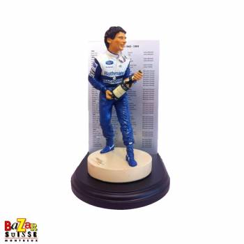 Ayrton Senna Formula-1 driver figurine - World Champion Williams Renault