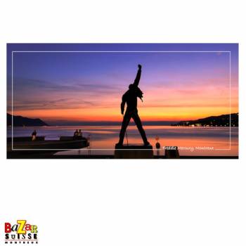 Carte postale - Freddie Mercury - Montreux