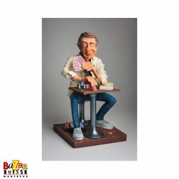 Mr. Pokerface - Forchino figurine
