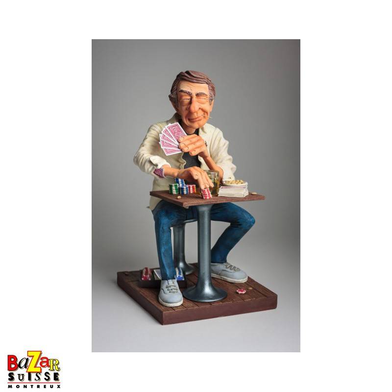 Mr. Pokerface - figurine Forchino