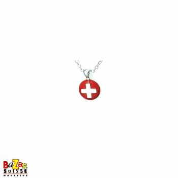 Swiss cross pendant