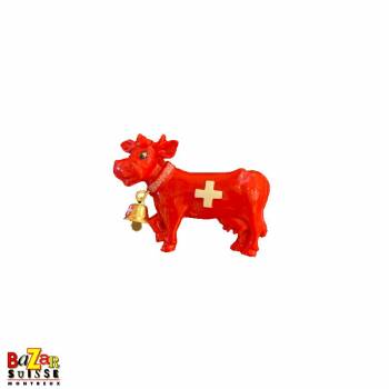 Decorative fridge magnet - red cow