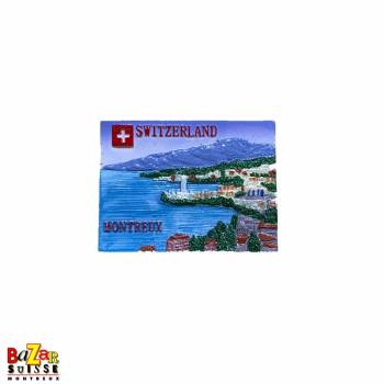 Decorative fridge magnet - Montreux