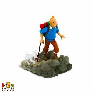 Figurine Tintin randonneur