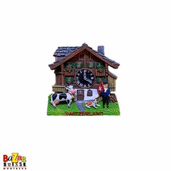 Decorative fridge magnet - chalet