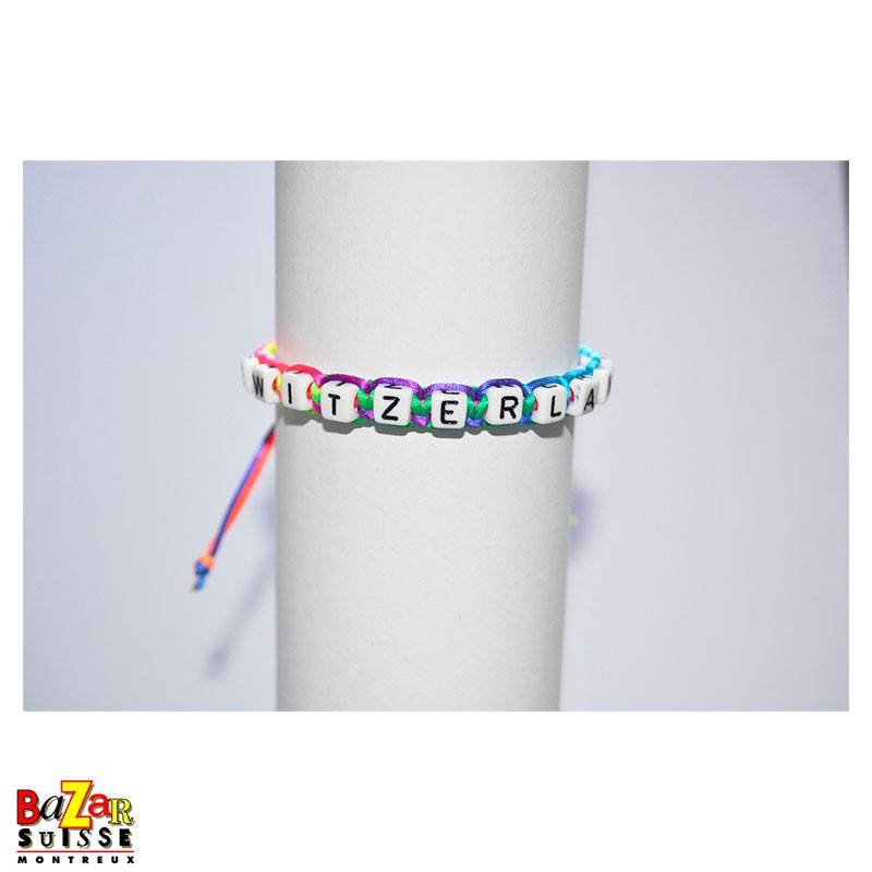 Bracelet multicolore Switzerland