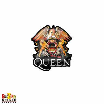 Queen Crest pin badge