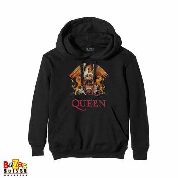 Hoodie Queen Crest black