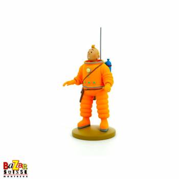 Figurine Tintin cosmonaute