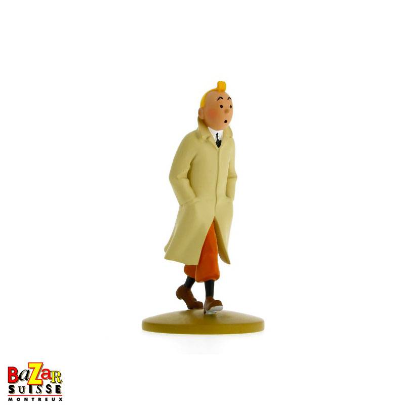 tintin wearing his coat