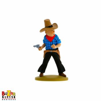 Figurine Tintin Cowboy