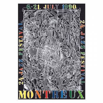 Poster Montreux Jazz Festival 1990