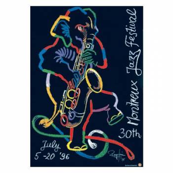 Poster Montreux Jazz Festival 1996