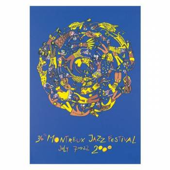 Poster Montreux Jazz Festival 2000
