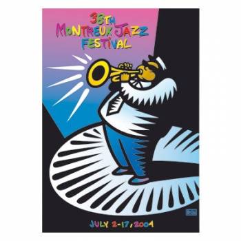 Poster Montreux Jazz Festival 2004